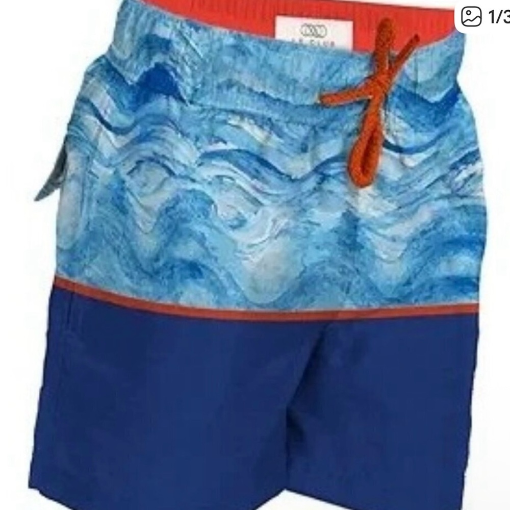 Blueport Le Club Men’s Medium Blue Swim Shorts NWT